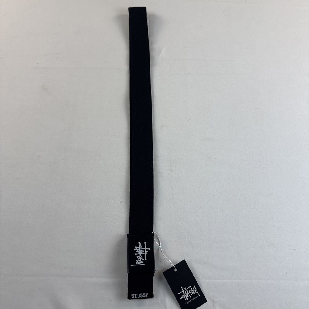 Stussy Black Men’s Belt Buckle 44 in Long